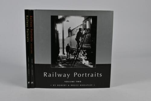 RAILWAY: Three 'Railway Portraits' hardcover books. Volume 1 - 3. Each with Rob Wheatley signature