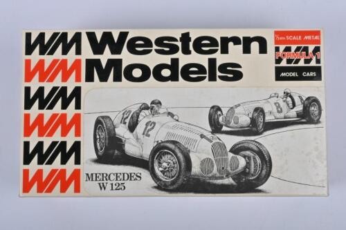 MERCEDES: A Western Models 1:24 scale Mercedes W125 metal model car kit