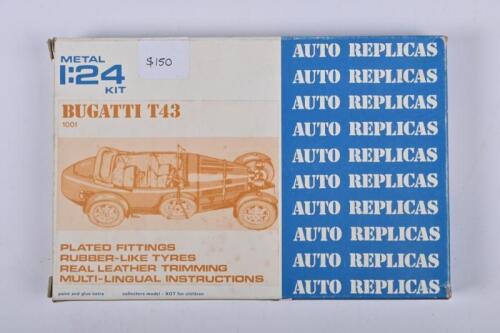 BUGATTI: A Auto Replicas 1:24 scale Bugatti T43 metal model car kit