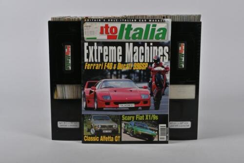 AUTO ITALIA: A quantity of consecutive 'Auto Italia' magazines. Volume No.41 - No.120