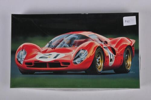 FERRARI: A Fujimi 1:24 Ferrari 330 P4 Berlinetta plastic model kit