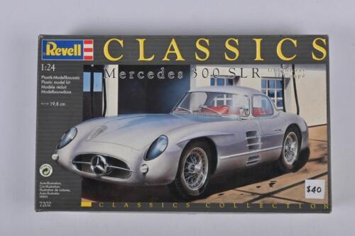 MERCEDES-BENZ: A Revell 1:24 scale Mercedes 300 SLR Uhlenhaut Coupe plastic model kit