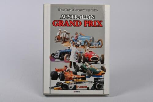AUSTRALIAN GRAND PRIX: 'AUSTRALIAN GRAND PRIX - The 50-race history' hardcover book