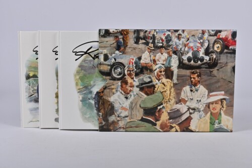 NURBURGRING: A three volume set of 'NURBURGRING 1927-1939 (Renn Impressionen)' hardcover books by Walter Gotschke