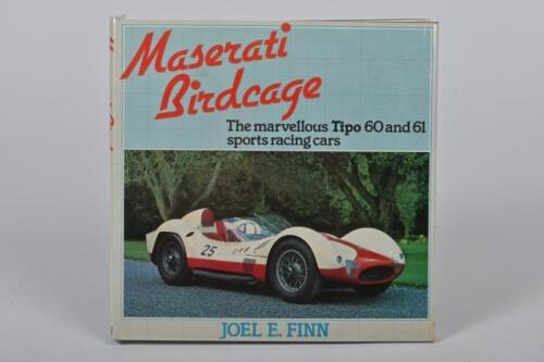 MASERATI: 'Maserati Birdcage' by Joel E.Finn hardcover book
