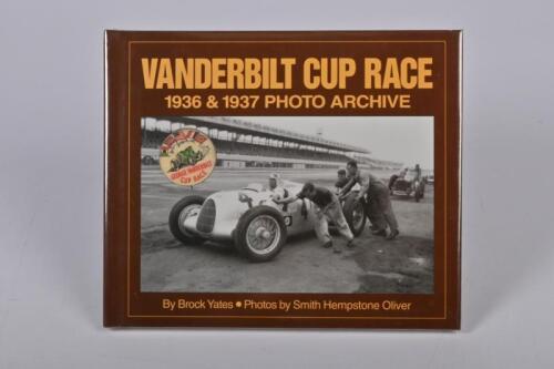 VANDERBILT CUP RACE: 'VANDERBILT CUP RACE 1936 & 1937 Photo Archive' hardcover book by Brock Yates
