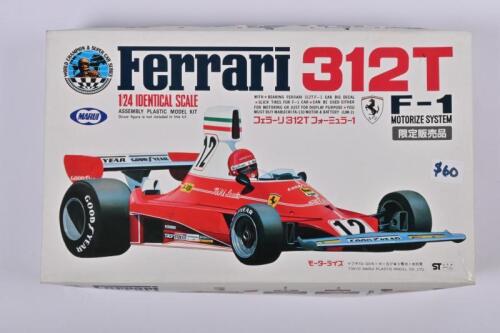 FERRARI: A MARUI 1:24 scale Ferrari 312T F-1 plastic model kit