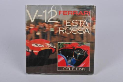 FERRARI: 'FERRARI TESTAROSSA V-12' hardcover book by Joel E.Finn
