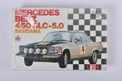 MERCEDES-BENZ: A Esci 1:24 scale Mercedes-Benz 450 SLC-5.0 Bandama Rally plastic model kit