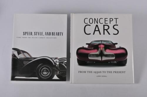CAR DESIGN AND STYLING: Two books covering design, style and beauty of motor vehicles. 'Speed, Style and Beauty - cars from the Ralph Lauren Collection' softcover book
