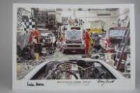 HOLDEN: A print titled &lsquo;Birth Place of Legends &ndash; 1972 XU1&rsquo; (signed by Firth and Tate)