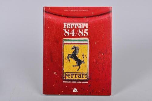 FERRARI: 'Ferrari '84/85' hardcover annual book