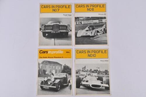CARS IN PROFILE: Four editions of 'Cars In Profile'