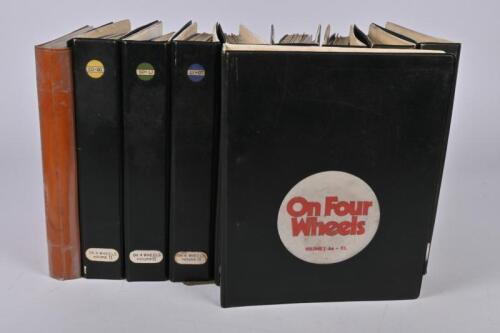ON FOUR WHEELS: A large quantity of 'On Four Wheels' magazines. Circa 1970's