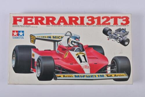 FERRARI: A Tamiya 1:20 scale Ferrari 312 T3 plastic model kit