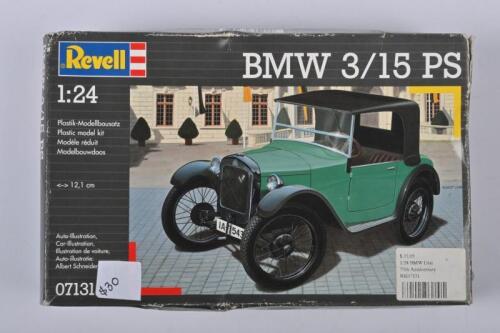 BMW: A Revell 1:24 scale BMW 3/15 PS plastic model kit