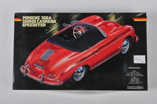 PORSCHE: A Fujimi 1:24 scale Porsche 356A 1500GS Carrera Speedster plastic model kit