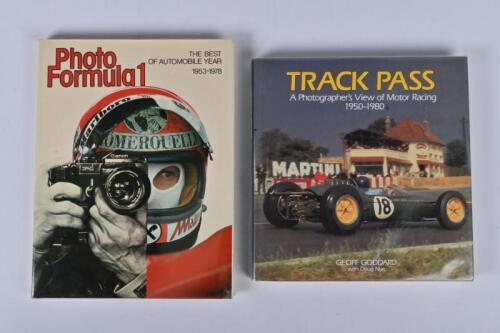 MOTOR RACING PHOTOGRAPHY: Two hardcover books detailing motor racing photography. 'Photo Formula1 - The Best of Automobile Year 1953-1978'