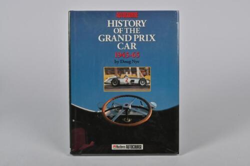 GRAND PRIX CAR: 'AUTOCOURSE HISTORY OF THE GRAND PRIX CAR 1945-65' hardcover book by Doug Nye
