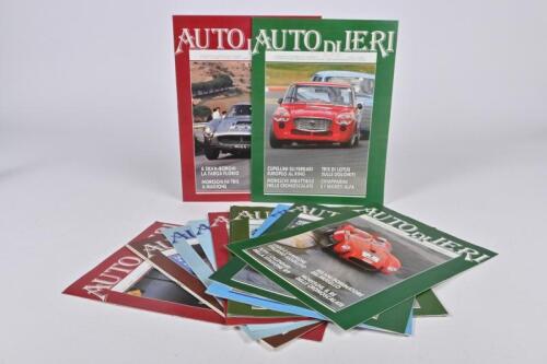 AUTO DI IERI: Fourteen editions of 'AUTO DI IERI'. Vol I, No.1 - 5, 7 - 9, Vol II No.10 - 11, 13 - 15, 17. Italian text