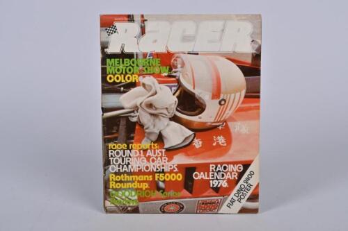 RACER: A March 1976 issue of 'RACER' - Oran Park issue