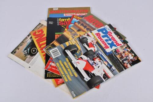 MAGAZINES: An assortment of magazines covering various topics. Grand Prix racing and scale modelling magazines