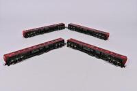 RIVAROSSI: Four Rivarossi Chicago & St Louis 'The Alton Limited' coaches, unboxed - 2