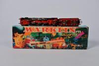 MARKLIN-HAMO: A circa 1970s Marklin-Hamo two rail 8385 4-6-2 locomotive and tender, boxed - 3