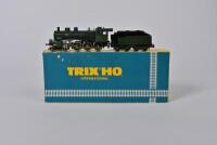 TRIX HO: A circa 1980sTrix H0 International 2408 4-6-0 Bavarian livery locomotive, with motor in bogie tender, boxed, with packing slip and instructions