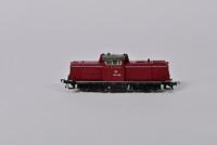 FLEISCHMANN: A Fleishmann H0 DB V100 2181 0-4-4-0 Dutch Diesel shunter outline locomotive, unboxed