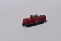 FLEISCHMANN: A Fleishmann H0 DB V100 2181 0-4-4-0 Dutch Diesel shunter outline locomotive, unboxed - 2