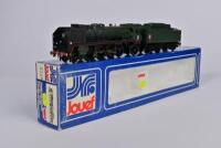 JOUEF: A Jouef H0 8269 2-8-2 steam locomotive in SNCF livery, with bogie motorised tender, excellent condition - 2