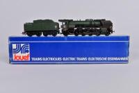 JOUEF: A Jouef H0 8269 2-8-2 steam locomotive in SNCF livery, with bogie motorised tender, excellent condition - 4