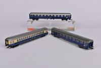ROWA: Three Rowa German outline coaches, Munchen HBT blue/cream all with full interiors