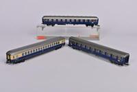 ROWA: Three Rowa German outline coaches, Munchen HBT blue/cream all with full interiors - 2
