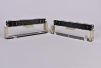 ROWA: Two Rowa German outline coaches, in purple/silver livery - 2