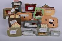 TRACK SIDE BUILDINDS: A collection of mainly resident buildings, some by Faller - 4