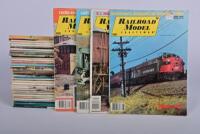 RAILROAD MODEL CRAFTSMAN: A large collection of Railroad Model Crafts magazines from the late 1970s/early 1980s