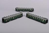 LILIPUT: A Liliput H0 84601 DRG "Baden Heidelberg" 3 car passenger carriage set with full interiors - 2