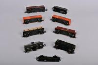 ROLLING STOCK: Ten rolling stock by Pocher, Esso tank weighted - 3
