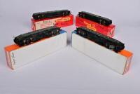 ROCO: Four Roco H0 German coaches, 4291S, 4220S both boxed together with two other passenger coaches with incorrect boxes - 2