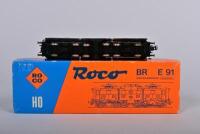 ROCO: A Roco H0 04139B electric locomotive BR E91, excellent condition - 4