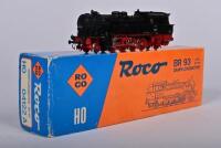 ROCO: A Roco H0 04122 A 2-8-2 BR 93 steam tank logo, excellent boxed condition - 2