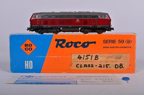 ROCO: A Roco H0 4151B 4-4 German diesel locomotive, with instructions with non-original box