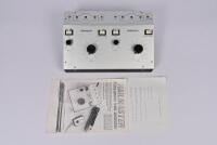 CONTROLLER: A Railmaster Pulse-power train controller, with copied instructions