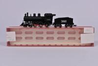 RIVAROSSI: A Rivarossi 4-6-0 locomotive and 4x4 tender, 'I.C.RR' rail and tender # '382, in Rivarossi plastic box