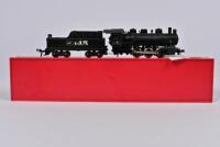 RIVOROSSI: A Rivarossi 0-6-0 'ATSF' locomotive and 4x4 tender with tender # '2345', in Rivarossi plastic box - 3