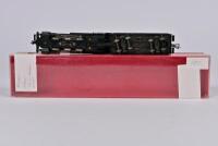 RIVOROSSI: A Rivarossi 0-6-0 'ATSF' locomotive and 4x4 tender with tender # '2345', in Rivarossi plastic box - 4