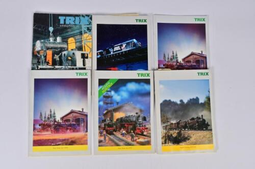 TRIX: A collection of approximately 6 1990s catalogues