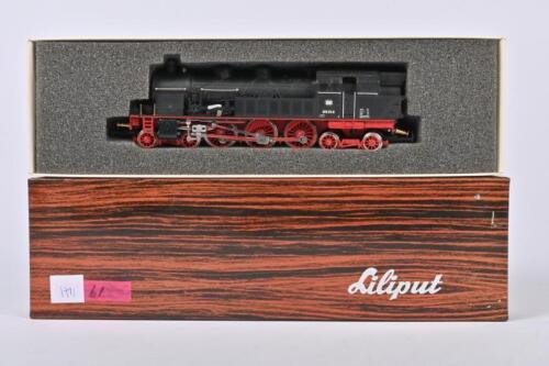 LILIPUT: A Liliput 4-6-4 German tank logo, cab side number 078 211-0, made in Austria, Model No. 78 01